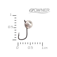 АБешечка 3,0 мм. 16 крючек 0.23 гр. Серебро вольфр. мормышка Acoustic Baits