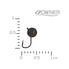 АБешечка 3,0 мм. 18 крючек 0.24 гр. Черная вольфр. мормышка Acoustic Baits