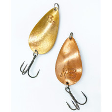 Lozhka 13гр. 6,5см. Медь блесна Acoustic Baits