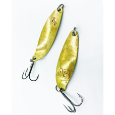 Luga Right 6гр. 5.5см. Латунь блесна Acoustic Baits