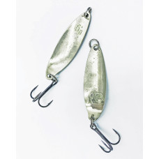 Luga Right 6гр. 5.5см. Мельхиор блесна Acoustic Baits