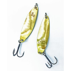 Luga Left 6гр. 5.5см. Латунь блесна Acoustic Baits